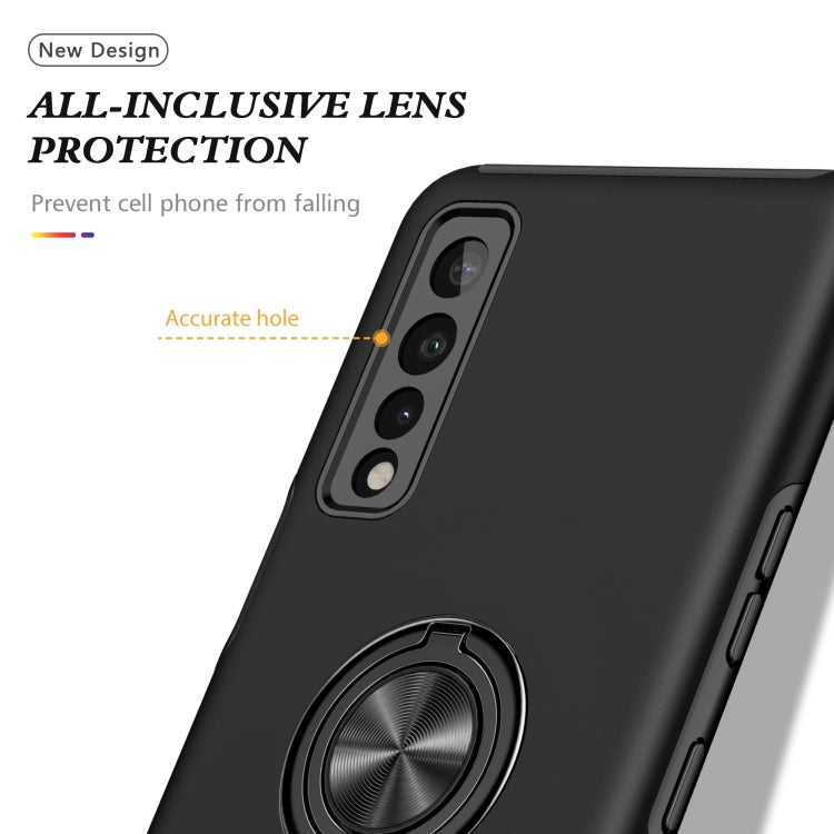 PC + TPU Shockproof Magnetic Protective Case with Invisible Ring Holder, For LG Stylo 7 5G, For Motorola Moto G9 Power, For vivo Y31, For Xiaomi Poco M3, For Xiaomi Redmi Note9 4G, For Xiaomi Redmi 9C