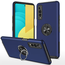Load image into Gallery viewer, PC + TPU Shockproof Magnetic Protective Case with Invisible Ring Holder, For LG Stylo 7 5G, For Motorola Moto G9 Power, For vivo Y31, For Xiaomi Poco M3, For Xiaomi Redmi Note9 4G, For Xiaomi Redmi 9C