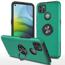 Load image into Gallery viewer, PC + TPU Shockproof Magnetic Protective Case with Invisible Ring Holder, For LG Stylo 7 5G, For Motorola Moto G9 Power, For vivo Y31, For Xiaomi Poco M3, For Xiaomi Redmi Note9 4G, For Xiaomi Redmi 9C