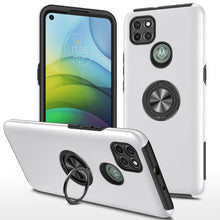 Load image into Gallery viewer, PC + TPU Shockproof Magnetic Protective Case with Invisible Ring Holder, For LG Stylo 7 5G, For Motorola Moto G9 Power, For vivo Y31, For Xiaomi Poco M3, For Xiaomi Redmi Note9 4G, For Xiaomi Redmi 9C