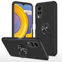 Load image into Gallery viewer, PC + TPU Shockproof Magnetic Protective Case with Invisible Ring Holder, For LG Stylo 7 5G, For Motorola Moto G9 Power, For vivo Y31, For Xiaomi Poco M3, For Xiaomi Redmi Note9 4G, For Xiaomi Redmi 9C