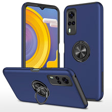 Load image into Gallery viewer, PC + TPU Shockproof Magnetic Protective Case with Invisible Ring Holder, For LG Stylo 7 5G, For Motorola Moto G9 Power, For vivo Y31, For Xiaomi Poco M3, For Xiaomi Redmi Note9 4G, For Xiaomi Redmi 9C