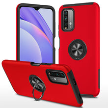 Load image into Gallery viewer, PC + TPU Shockproof Magnetic Protective Case with Invisible Ring Holder, For LG Stylo 7 5G, For Motorola Moto G9 Power, For vivo Y31, For Xiaomi Poco M3, For Xiaomi Redmi Note9 4G, For Xiaomi Redmi 9C