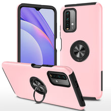 Load image into Gallery viewer, PC + TPU Shockproof Magnetic Protective Case with Invisible Ring Holder, For LG Stylo 7 5G, For Motorola Moto G9 Power, For vivo Y31, For Xiaomi Poco M3, For Xiaomi Redmi Note9 4G, For Xiaomi Redmi 9C