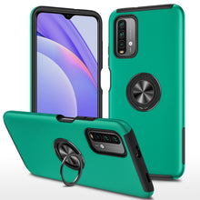 Load image into Gallery viewer, PC + TPU Shockproof Magnetic Protective Case with Invisible Ring Holder, For LG Stylo 7 5G, For Motorola Moto G9 Power, For vivo Y31, For Xiaomi Poco M3, For Xiaomi Redmi Note9 4G, For Xiaomi Redmi 9C