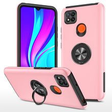 Load image into Gallery viewer, PC + TPU Shockproof Magnetic Protective Case with Invisible Ring Holder, For LG Stylo 7 5G, For Motorola Moto G9 Power, For vivo Y31, For Xiaomi Poco M3, For Xiaomi Redmi Note9 4G, For Xiaomi Redmi 9C