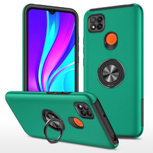 Load image into Gallery viewer, PC + TPU Shockproof Magnetic Protective Case with Invisible Ring Holder, For LG Stylo 7 5G, For Motorola Moto G9 Power, For vivo Y31, For Xiaomi Poco M3, For Xiaomi Redmi Note9 4G, For Xiaomi Redmi 9C