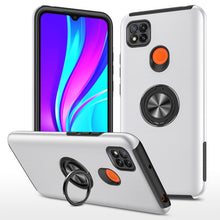 Load image into Gallery viewer, PC + TPU Shockproof Magnetic Protective Case with Invisible Ring Holder, For LG Stylo 7 5G, For Motorola Moto G9 Power, For vivo Y31, For Xiaomi Poco M3, For Xiaomi Redmi Note9 4G, For Xiaomi Redmi 9C