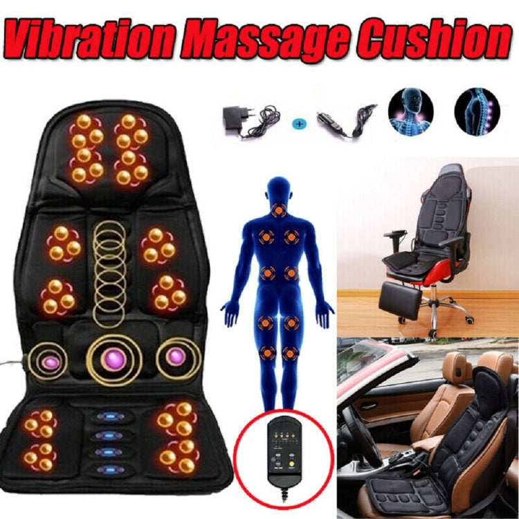 5 Massage Heads 8 Modes Car / Household Multifunctional Whole Body Cervical Massage Seat Cushion, 5 Massage Heads AU Plug, 5 Massage Heads US Plug, 5 Massage Heads EU Plug, 5 Massage Heads UK Plug
