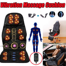 Load image into Gallery viewer, 5 Massage Heads 8 Modes Car / Household Multifunctional Whole Body Cervical Massage Seat Cushion, 5 Massage Heads AU Plug, 5 Massage Heads US Plug, 5 Massage Heads EU Plug, 5 Massage Heads UK Plug
