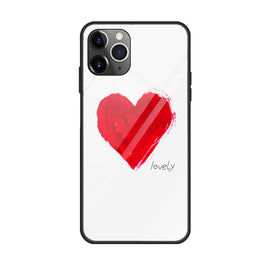 Colorful Painted Glass Case, For iPhone 11, For iPhone 11 Pro, For iPhone 11 Pro Max