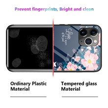 Load image into Gallery viewer, Colorful Painted Glass Case, For iPhone 11, For iPhone 11 Pro, For iPhone 11 Pro Max