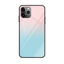 Load image into Gallery viewer, Colorful Painted Glass Case, For iPhone 11, For iPhone 11 Pro, For iPhone 11 Pro Max