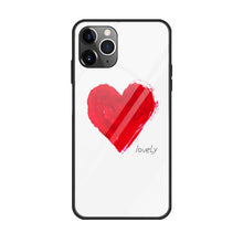 Load image into Gallery viewer, Colorful Painted Glass Case, For iPhone 11, For iPhone 11 Pro, For iPhone 11 Pro Max