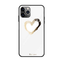 Load image into Gallery viewer, Colorful Painted Glass Case, For iPhone 11, For iPhone 11 Pro, For iPhone 11 Pro Max