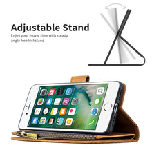 Load image into Gallery viewer, Flying Butterfly Embossing Pattern Zipper Horizontal Flip Leather Case with Holder &amp; Card Slots &amp; Wallet, For iPhone 8 / 7, For iPhone 8 Plus / 7 Plus, For iPhone XS / X, For iPhone XR, For iPhone XS Max, For iPhone 11, For iPhone 11 Pro               ...