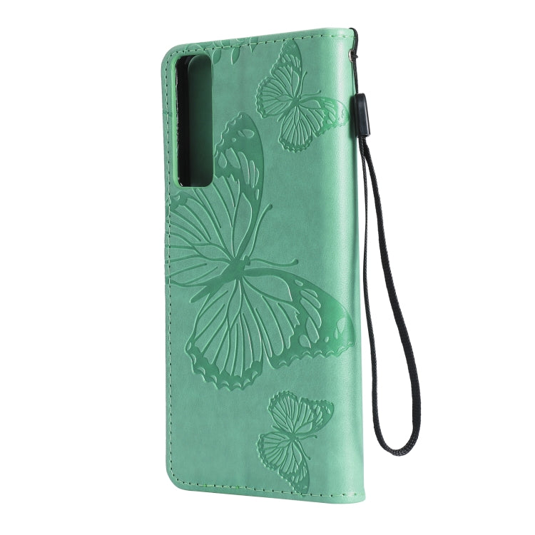 Pressed Printing Butterfly Pattern Horizontal Flip PU Leather Case with Holder & Card Slots & Wallet & Lanyard, For LG Stylo 7 5G / 4G, For OPPO A74 4G / F19 4G, For OPPO A94 5G / F19 Pro / Reno 5F, For OPPO A93 5G / A74 5G                             ...