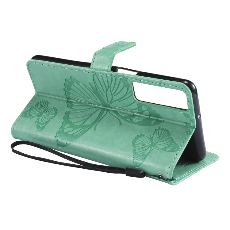 Pressed Printing Butterfly Pattern Horizontal Flip PU Leather Case with Holder & Card Slots & Wallet & Lanyard, For LG Stylo 7 5G / 4G, For OPPO A74 4G / F19 4G, For OPPO A94 5G / F19 Pro / Reno 5F, For OPPO A93 5G / A74 5G                             ...