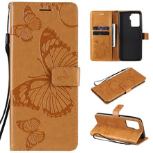 Load image into Gallery viewer, Pressed Printing Butterfly Pattern Horizontal Flip PU Leather Case with Holder &amp; Card Slots &amp; Wallet &amp; Lanyard, For LG Stylo 7 5G / 4G, For OPPO A74 4G / F19 4G, For OPPO A94 5G / F19 Pro / Reno 5F, For OPPO A93 5G / A74 5G                             ...