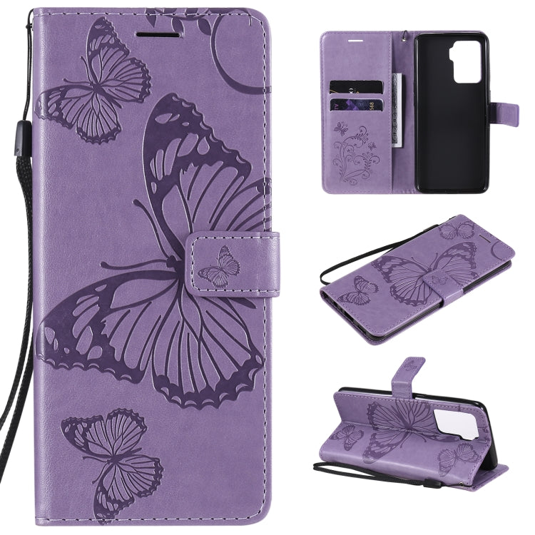 Pressed Printing Butterfly Pattern Horizontal Flip PU Leather Case with Holder & Card Slots & Wallet & Lanyard, For LG Stylo 7 5G / 4G, For OPPO A74 4G / F19 4G, For OPPO A94 5G / F19 Pro / Reno 5F, For OPPO A93 5G / A74 5G                             ...