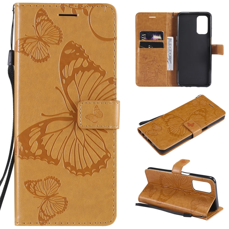 Pressed Printing Butterfly Pattern Horizontal Flip PU Leather Case with Holder & Card Slots & Wallet & Lanyard, For LG Stylo 7 5G / 4G, For OPPO A74 4G / F19 4G, For OPPO A94 5G / F19 Pro / Reno 5F, For OPPO A93 5G / A74 5G                             ...