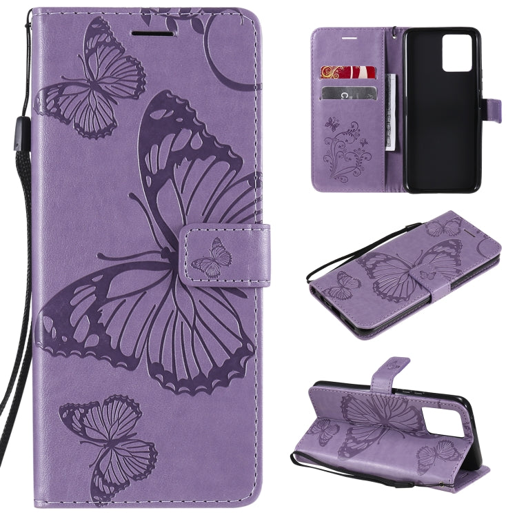 Pressed Printing Butterfly Pattern Horizontal Flip PU Leather Case with Holder & Card Slots & Wallet & Lanyard, For LG Stylo 7 5G / 4G, For OPPO A74 4G / F19 4G, For OPPO A94 5G / F19 Pro / Reno 5F, For OPPO A93 5G / A74 5G                             ...