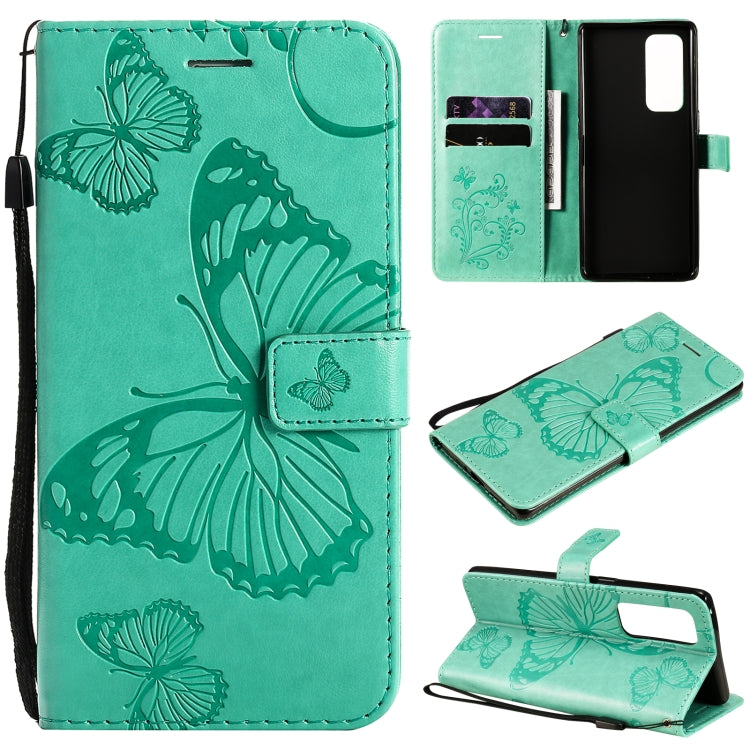 Pressed Printing Butterfly Pattern Horizontal Flip PU Leather Case with Holder & Card Slots & Wallet & Lanyard, For OPPO Reno5 Pro+ 5G / Find X3 Neo, For OPPO Find X3 Pro / Find X3, For Xiaomi Redmi Note 10 4G, For Xiaomi Redmi Note 10 Pro 4G          ...