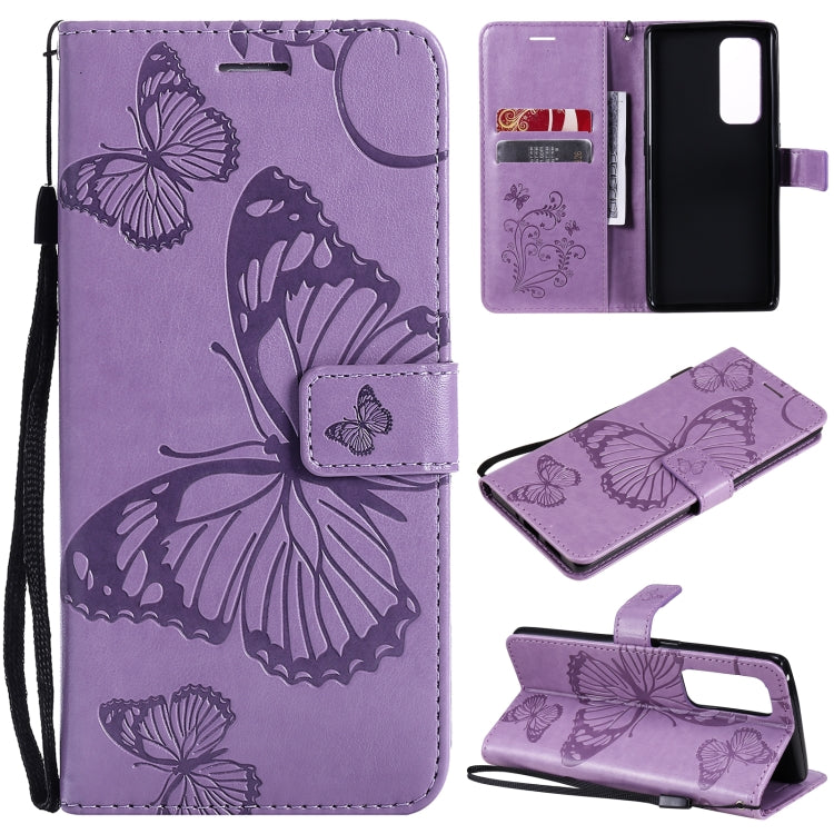Pressed Printing Butterfly Pattern Horizontal Flip PU Leather Case with Holder & Card Slots & Wallet & Lanyard, For OPPO Reno5 Pro+ 5G / Find X3 Neo, For OPPO Find X3 Pro / Find X3, For Xiaomi Redmi Note 10 4G, For Xiaomi Redmi Note 10 Pro 4G          ...