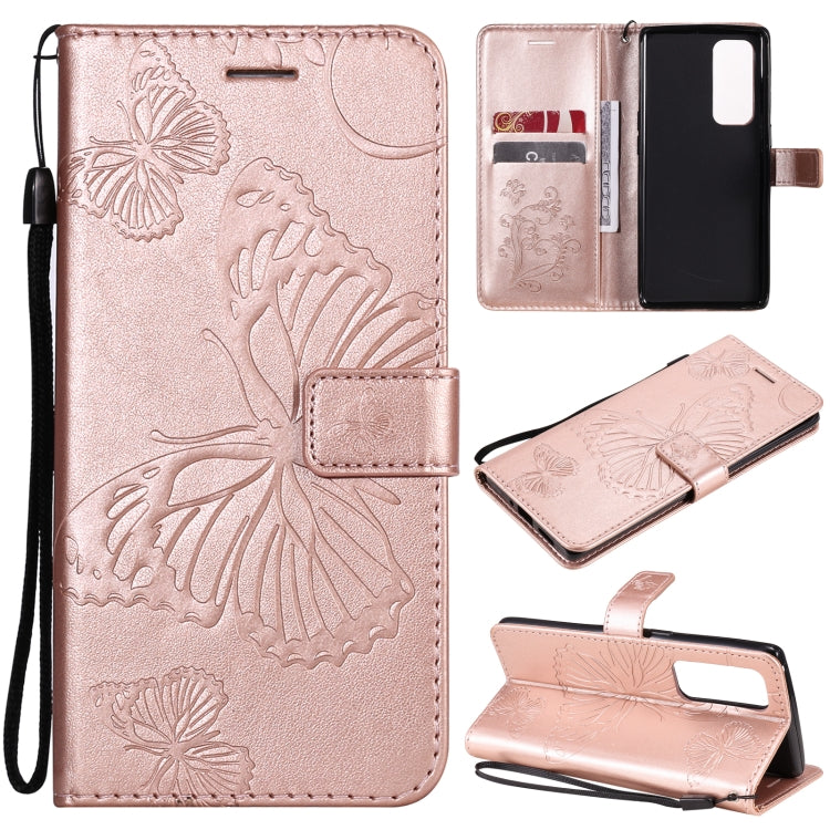Pressed Printing Butterfly Pattern Horizontal Flip PU Leather Case with Holder & Card Slots & Wallet & Lanyard, For OPPO Reno5 Pro+ 5G / Find X3 Neo, For OPPO Find X3 Pro / Find X3, For Xiaomi Redmi Note 10 4G, For Xiaomi Redmi Note 10 Pro 4G          ...