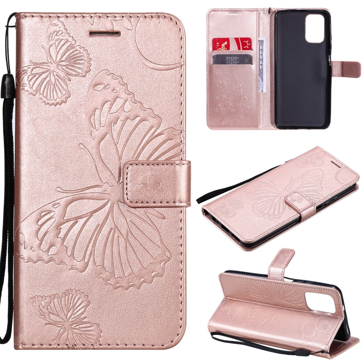 Pressed Printing Butterfly Pattern Horizontal Flip PU Leather Case with Holder & Card Slots & Wallet & Lanyard, For OPPO Reno5 Pro+ 5G / Find X3 Neo, For OPPO Find X3 Pro / Find X3, For Xiaomi Redmi Note 10 4G, For Xiaomi Redmi Note 10 Pro 4G          ...