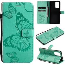 Load image into Gallery viewer, Pressed Printing Butterfly Pattern Horizontal Flip PU Leather Case with Holder &amp; Card Slots &amp; Wallet &amp; Lanyard, For OPPO Reno5 Pro+ 5G / Find X3 Neo, For OPPO Find X3 Pro / Find X3, For Xiaomi Redmi Note 10 4G, For Xiaomi Redmi Note 10 Pro 4G          ...
