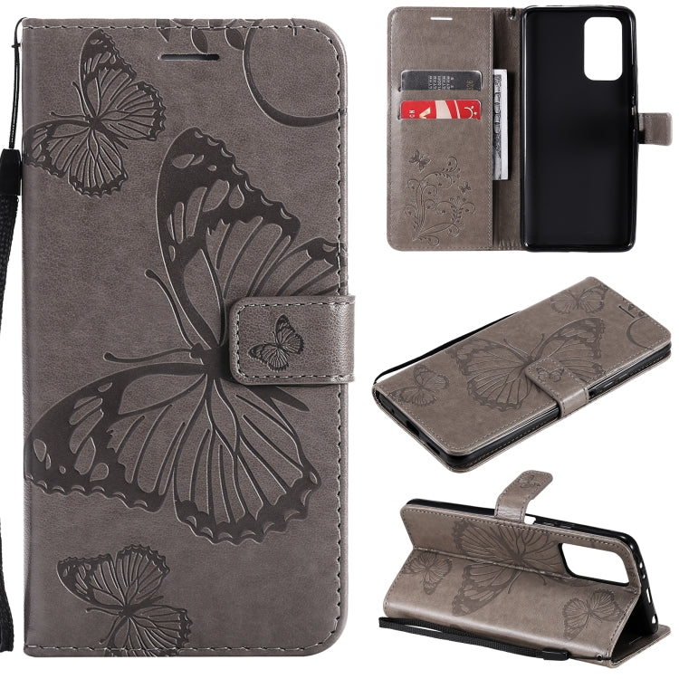 Pressed Printing Butterfly Pattern Horizontal Flip PU Leather Case with Holder & Card Slots & Wallet & Lanyard, For OPPO Reno5 Pro+ 5G / Find X3 Neo, For OPPO Find X3 Pro / Find X3, For Xiaomi Redmi Note 10 4G, For Xiaomi Redmi Note 10 Pro 4G          ...