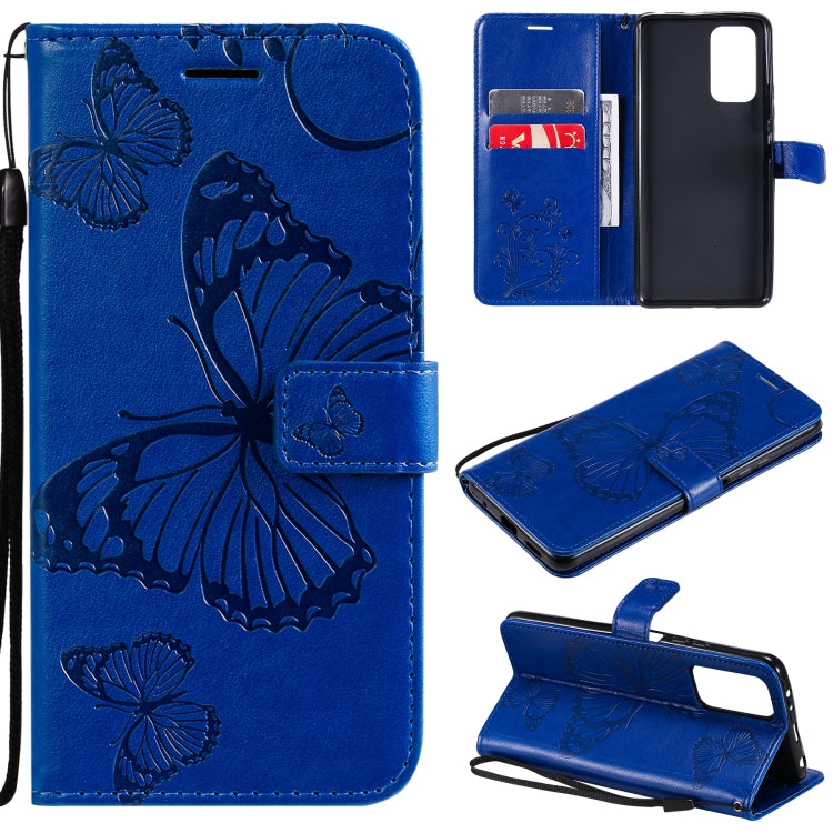Pressed Printing Butterfly Pattern Horizontal Flip PU Leather Case with Holder & Card Slots & Wallet & Lanyard, For OPPO Reno5 Pro+ 5G / Find X3 Neo, For OPPO Find X3 Pro / Find X3, For Xiaomi Redmi Note 10 4G, For Xiaomi Redmi Note 10 Pro 4G          ...