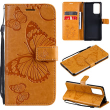 Load image into Gallery viewer, Pressed Printing Butterfly Pattern Horizontal Flip PU Leather Case with Holder &amp; Card Slots &amp; Wallet &amp; Lanyard, For OPPO Reno5 Pro+ 5G / Find X3 Neo, For OPPO Find X3 Pro / Find X3, For Xiaomi Redmi Note 10 4G, For Xiaomi Redmi Note 10 Pro 4G          ...