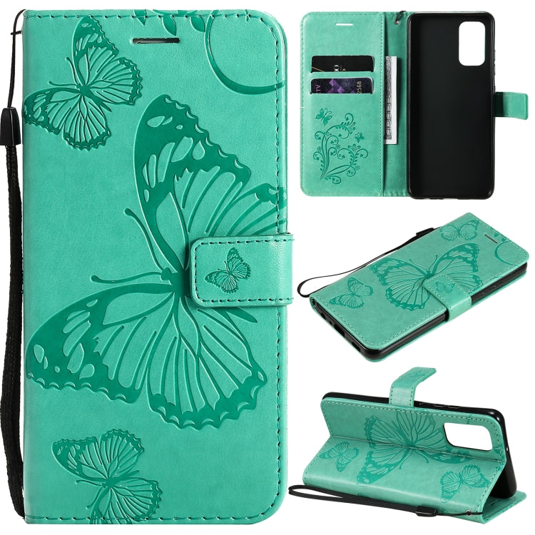Pressed Printing Butterfly Pattern Horizontal Flip PU Leather Case with Holder & Card Slots & Wallet & Lanyard, For OPPO Reno5 Pro+ 5G / Find X3 Neo, For OPPO Find X3 Pro / Find X3, For Xiaomi Redmi Note 10 4G, For Xiaomi Redmi Note 10 Pro 4G          ...
