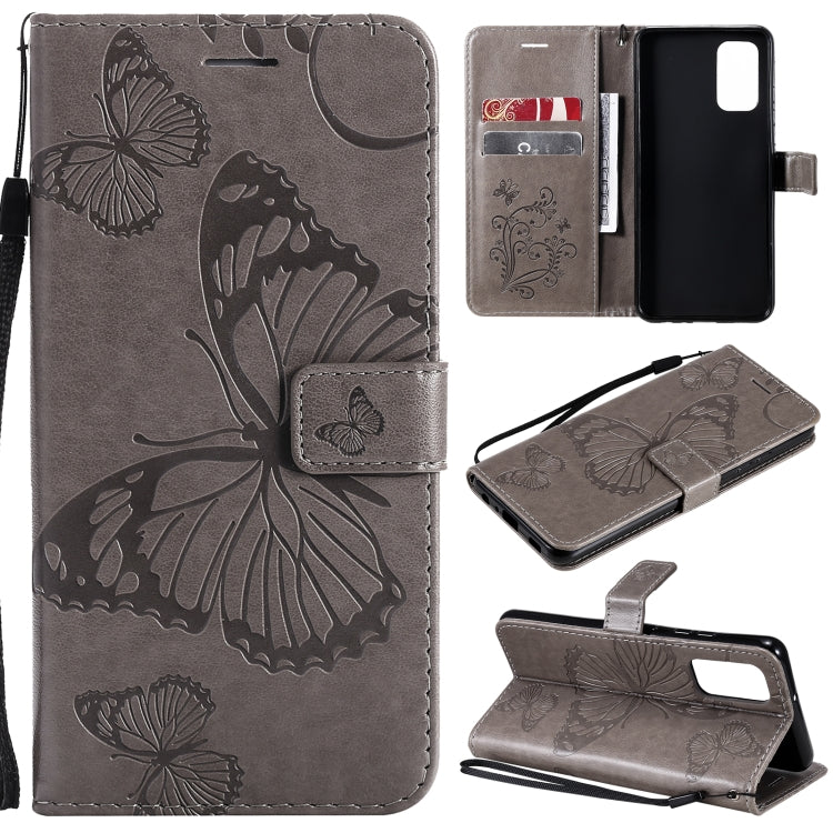 Pressed Printing Butterfly Pattern Horizontal Flip PU Leather Case with Holder & Card Slots & Wallet & Lanyard, For OPPO Reno5 Pro+ 5G / Find X3 Neo, For OPPO Find X3 Pro / Find X3, For Xiaomi Redmi Note 10 4G, For Xiaomi Redmi Note 10 Pro 4G          ...