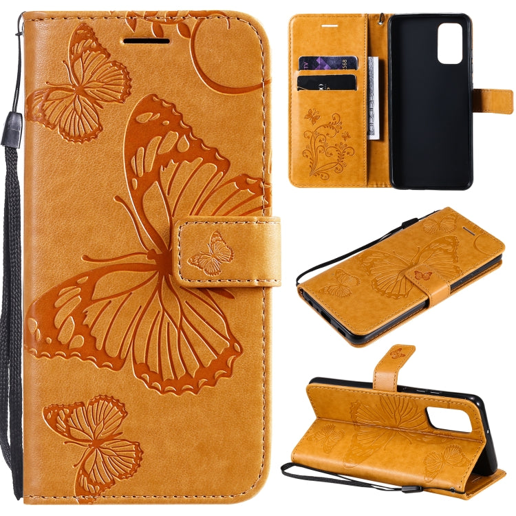 Pressed Printing Butterfly Pattern Horizontal Flip PU Leather Case with Holder & Card Slots & Wallet & Lanyard, For OPPO Reno5 Pro+ 5G / Find X3 Neo, For OPPO Find X3 Pro / Find X3, For Xiaomi Redmi Note 10 4G, For Xiaomi Redmi Note 10 Pro 4G          ...