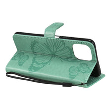 Load image into Gallery viewer, Pressed Printing Butterfly Pattern Horizontal Flip PU Leather Case with Holder &amp; Card Slots &amp; Wallet &amp; Lanyard, For Xiaomi Mi 11 Lite, For Xiaomi Mi 11 Pro