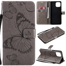 Load image into Gallery viewer, Pressed Printing Butterfly Pattern Horizontal Flip PU Leather Case with Holder &amp; Card Slots &amp; Wallet &amp; Lanyard, For Xiaomi Mi 11 Lite, For Xiaomi Mi 11 Pro
