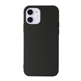 Carbon Fiber Skin PU + PC + TPU Shockprof Protective Case, For iPhone 11, For iPhone 11 Pro, For iPhone 11 Pro Max, For iPhone 12 mini, For iPhone 12, For iPhone 12 Pro, For iPhone 12 Pro Max