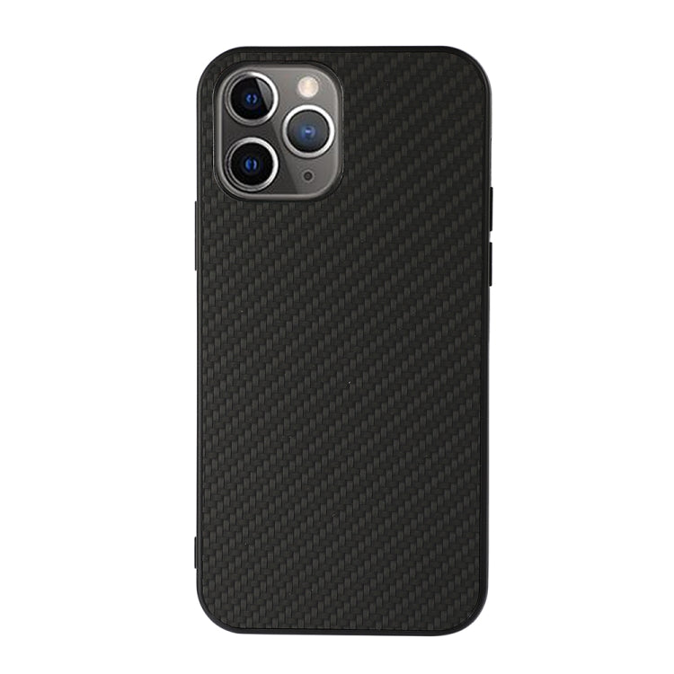 Carbon Fiber Skin PU + PC + TPU Shockprof Protective Case, For iPhone 11, For iPhone 11 Pro, For iPhone 11 Pro Max, For iPhone 12 mini, For iPhone 12, For iPhone 12 Pro, For iPhone 12 Pro Max