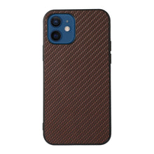 Load image into Gallery viewer, Carbon Fiber Skin PU + PC + TPU Shockprof Protective Case, For iPhone 11, For iPhone 11 Pro, For iPhone 11 Pro Max, For iPhone 12 mini, For iPhone 12, For iPhone 12 Pro, For iPhone 12 Pro Max