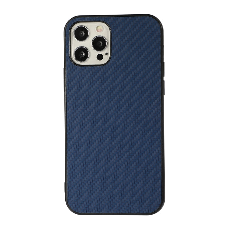 Carbon Fiber Skin PU + PC + TPU Shockprof Protective Case, For iPhone 11, For iPhone 11 Pro, For iPhone 11 Pro Max, For iPhone 12 mini, For iPhone 12, For iPhone 12 Pro, For iPhone 12 Pro Max