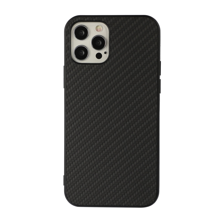 Carbon Fiber Skin PU + PC + TPU Shockprof Protective Case, For iPhone 11, For iPhone 11 Pro, For iPhone 11 Pro Max, For iPhone 12 mini, For iPhone 12, For iPhone 12 Pro, For iPhone 12 Pro Max