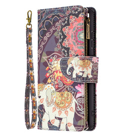 Colored Drawing Pattern Zipper Horizontal Flip Leather Case with Holder & Card Slots & Wallet, For Samsung Galaxy A22 5G, For Samsung Galaxy A82 5G