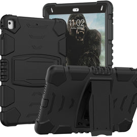 3-Layer Protection  Screen Frame + PC + Silicone Shockproof Combination Case with Holder, For iPad 9.7 (2018) / (2017) / Air 2 / Pro 9.7, For iPad 10.2 2021 / 2020 / 2019, For iPad Pro 10.5 (2019) / (2017)