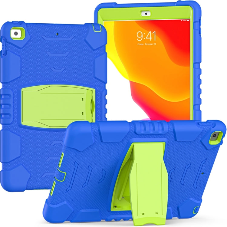 3-Layer Protection  Screen Frame + PC + Silicone Shockproof Combination Case with Holder, For iPad 9.7 (2018) / (2017) / Air 2 / Pro 9.7, For iPad 10.2 2021 / 2020 / 2019, For iPad Pro 10.5 (2019) / (2017)