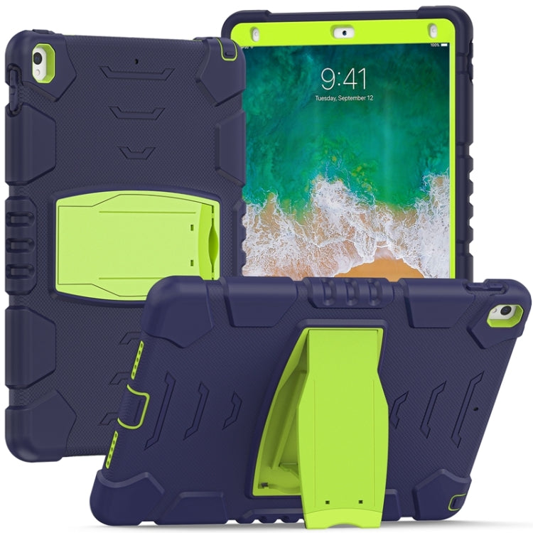 3-Layer Protection  Screen Frame + PC + Silicone Shockproof Combination Case with Holder, For iPad 9.7 (2018) / (2017) / Air 2 / Pro 9.7, For iPad 10.2 2021 / 2020 / 2019, For iPad Pro 10.5 (2019) / (2017)