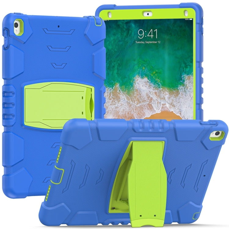 3-Layer Protection  Screen Frame + PC + Silicone Shockproof Combination Case with Holder, For iPad 9.7 (2018) / (2017) / Air 2 / Pro 9.7, For iPad 10.2 2021 / 2020 / 2019, For iPad Pro 10.5 (2019) / (2017)