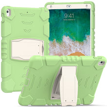 Load image into Gallery viewer, 3-Layer Protection  Screen Frame + PC + Silicone Shockproof Combination Case with Holder, For iPad 9.7 (2018) / (2017) / Air 2 / Pro 9.7, For iPad 10.2 2021 / 2020 / 2019, For iPad Pro 10.5 (2019) / (2017)